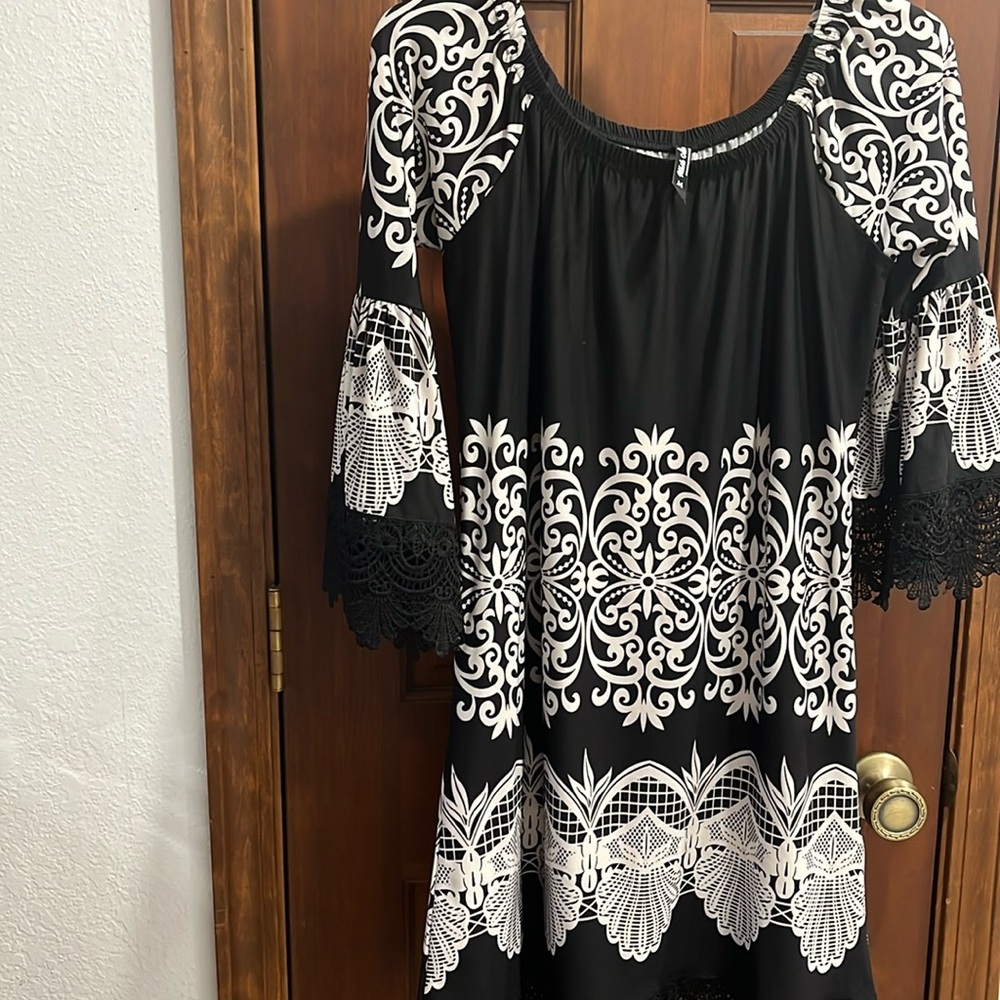 Knee length dress